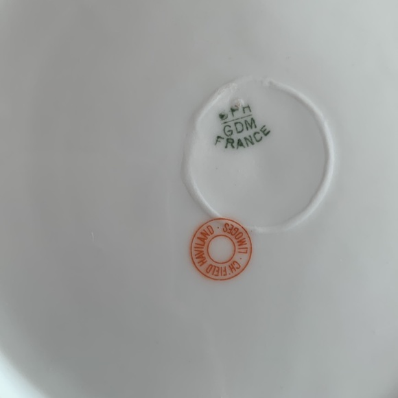 Limoges CH Field Haviland CFH GDM France 1870 - Picture 12 of 13